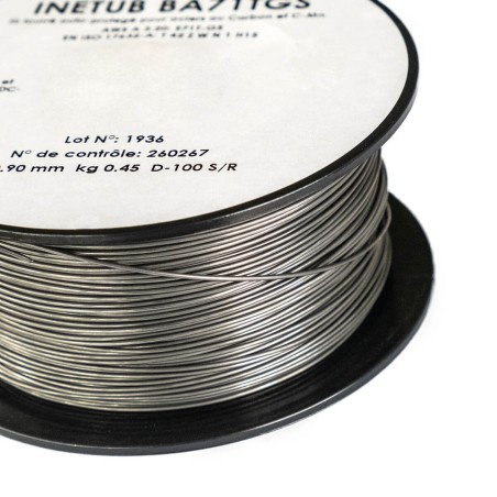Fil fourré 0.9mm 450 gr Soudage MIG-MAG Bobine 100mm INE