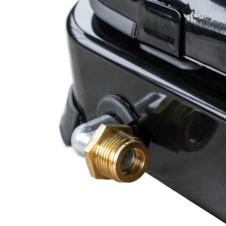 Plaque de cuisson gaz 4 feux 8800W Réchaud à gaz portable Noire Gaz Butane ou Propane Bruleurs inox INTEC