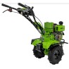 Motobineuse Diesel Moteur 4T 7 CV 246 cm3 Motoculteur avec fraises et butteur Démarrage électrique VITO