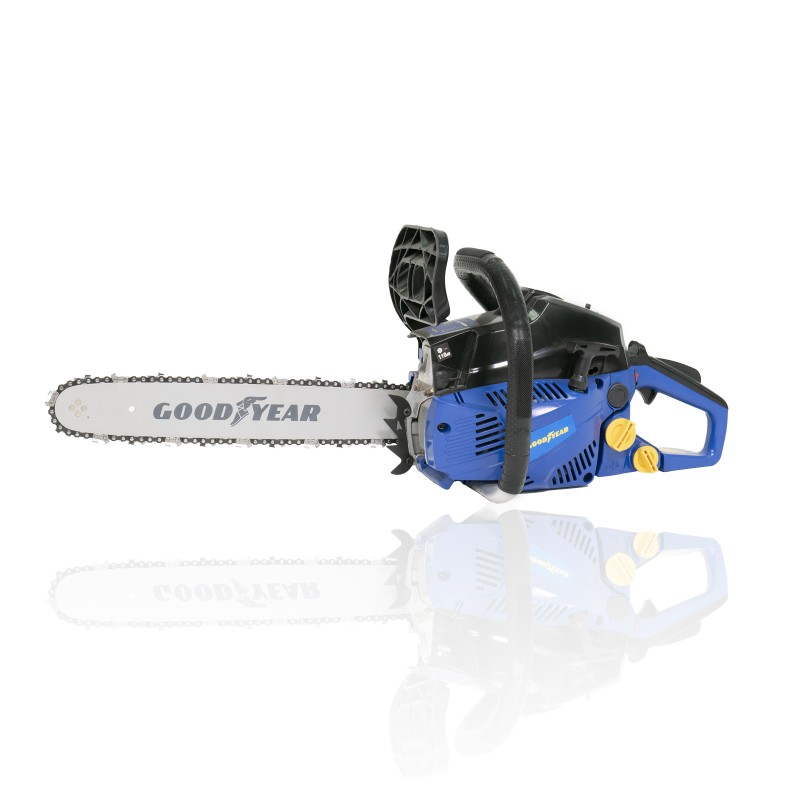 Tronçonneuse Thermique Lame 40cm 41Cm3 Système anti vibrations Easy start GOODYEAR