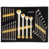 Servante d'atelier 7 tiroirs 221pièces Porte latérale 4 Roues Chariot à outils VITO