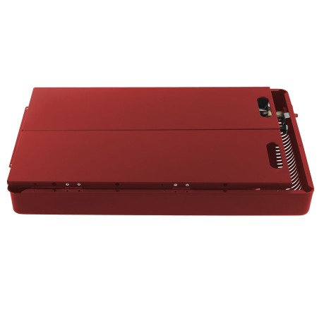 Poele à gaz pliable 4,2KW Rouge Allumage Piezo Chauffage d'appoint gaz Interieur INTEC