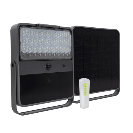 Projecteur Led Mural Solaire Eclairage extérieur 7.89W Télécommande de contrôle ASLO