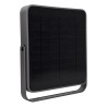 Projecteur Led Mural Solaire Eclairage extérieur 7.89W Télécommande de contrôle ASLO