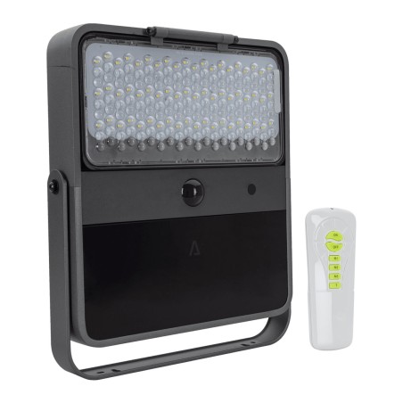 Projecteur Led Mural Solaire Eclairage extérieur 7.89W Télécommande de contrôle ASLO