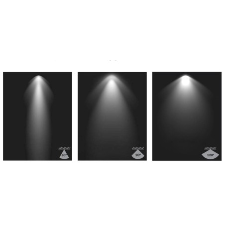 Projecteur Led Mural Solaire Eclairage extérieur 7.89W Télécommande de contrôle ASLO