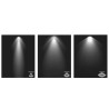 Projecteur Led Mural Solaire Eclairage extérieur 7.89W Télécommande de contrôle ASLO