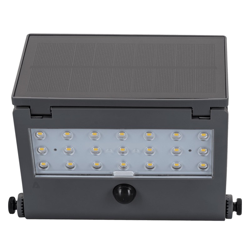 Projecteur LED solaire 5,26W 1000 Lumens Lampe LED Angle Faisceau 120° ASLO