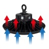 Lampe LED Industrielle Projecteur Led Eclairage Industriel 200W Intérieur Extérieur Entrepots Garages Parkings ASLO