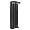 Lot de 2 bornes de jardin Eclairage LED Solaire Extérieur 100 Lm Autonomie 3 nuits IP54 ASLO