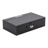 Applique murale LED Solaire 3W Noire Eclairage led d'extérieur Détecteur de mouvement 350 Lm ASLO