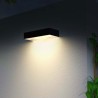Applique solaire murale LED 3W Blanche Eclairage d'extérieur Détecteur de mouvement 350 Lm ASLO