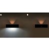 Applique solaire murale LED 3W Blanche Eclairage d'extérieur Détecteur de mouvement 350 Lm ASLO