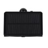 Applique murale Led d'extérieur solaire Noire 2WDétecteur de mouvement Angle120° IP65 ASLO