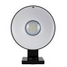 Applique murale LED solaire Noire 5.26W 1000 Lumen Eclairage LED Détecteur infrarouge Angle 120° IP54 ASLO