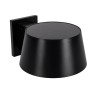 Applique murale LED solaire Noire 5.26W 1000 Lumen Eclairage LED Détecteur infrarouge Angle 120° IP54 ASLO
