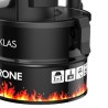 Aspirateur de cendres et pellets 600W Compact 4 Litres Filtre HEPA Cheminées Barbecues Poêles NIKLAS