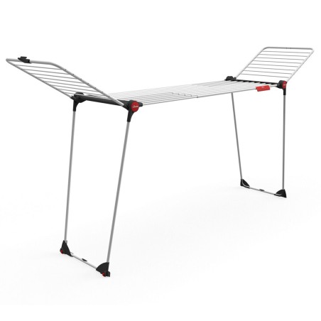 Séchoir à linge Etendage pliable 30m avec Ailes 304 x 56 x 128 cm Tubes Anti-plis VILEDA