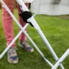 Séchoir à linge Double 187 x 57 x H94 cm Etendage pliable Tube Anti-plis VILEDA