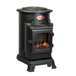 Poêle à gaz Fonte véritable...