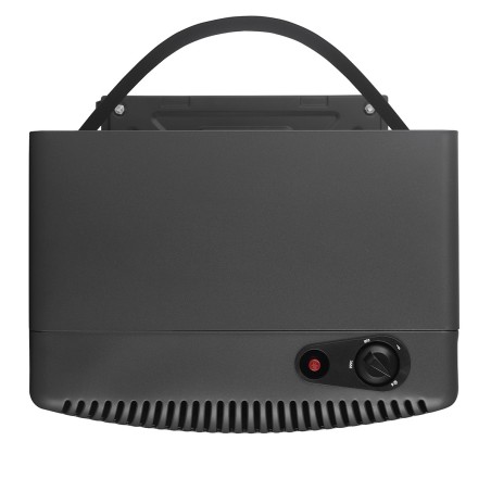 Poele à gaz pliable 4,2KW Noir Allumage Piezo Tuyau gaz + détendeur butane INTEC
