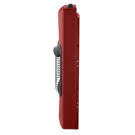 Poele à gaz pliable 4,2KW Rouge Tuyau gaz + détendeur butane Chauffage d'appoint Interieur Allumage Piezo INTEC