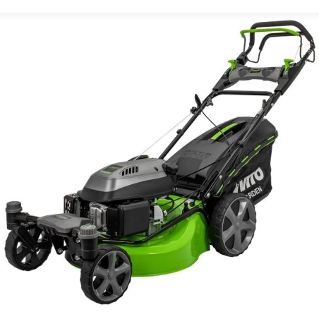 Tondeuse à gazon Autotractée 6.5CV Moteur essence 4T 196Cm3 Largeur 508mm Roues avant pivotantes Surfaces 2000m² VITO