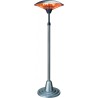 Parasol chauffant ELEKTRIC 2000W infrarouges Mat téléscopique Hauteur réglable 1.80 à 2.10m KEMPER
