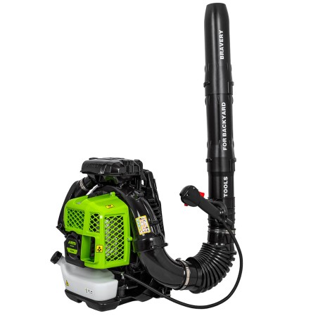 Souffleur de feuilles thermique Sac à dos Moteur 2T 3.6CV 76Cm3 VITO
