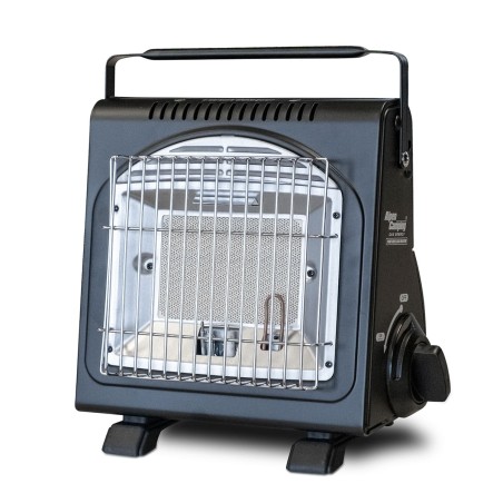 Chauffage à gaz portable 1700W + 4 Cartouches gaz Sécurité Thermocouple ALPEN Pêche Camping Ateliers