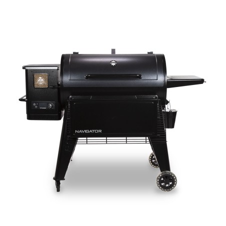 Barbecue à Pellets Grill et Fumoir Ecran LCD Cuisson 90x50cm 8 cuissons + Housse de protection Navigator 1150 PIT BOSS