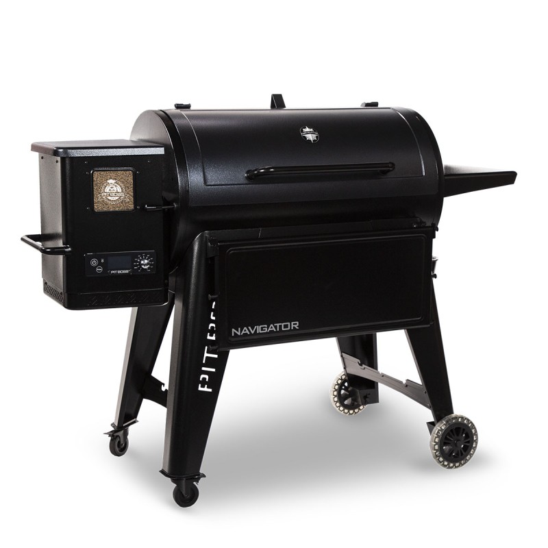 Barbecue à Pellets Grill et Fumoir Ecran LCD Cuisson 90x50cm 8 cuissons + Housse de protection Navigator 1150 PIT BOSS