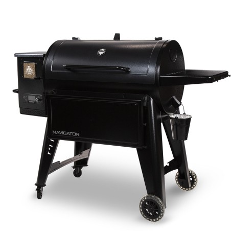 Barbecue à Pellets Grill et Fumoir Ecran LCD Cuisson 90x50cm 8 cuissons + Housse de protection Navigator 1150 PIT BOSS