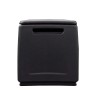 Coffre de rangement 330L Gris/Noir 138 x 53 x H57cm Poignées de transport polypropylène INTEC