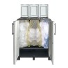 Poubelles de Tri Sélectif 3 Sacs Recyclage Gestion des Déchets – Intérieur Extérieur 68 x 37 x 90 cm INTEC