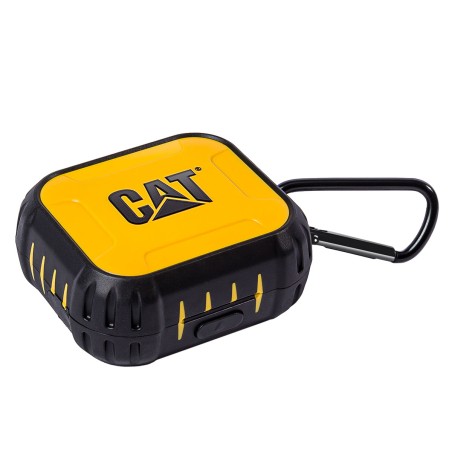 Ecouteurs sans fil Bluetooth noir Réduction de bruit Portée 10m autonomie 4-5h IP55 IOS Android CAT