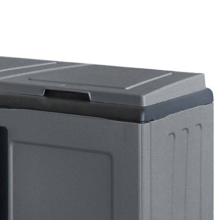 Poubelles de tri Selectif 2 Sacs Meuble mi- hauteur Dim 68 x 37 x 84cm 2 Anneaux de support de sac 2 Portes INTEC