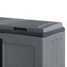 Poubelles de tri Selectif 2 Sacs Meuble mi- hauteur Dim 68 x 37 x 84cm 2 Anneaux de support de sac 2 Portes INTEC