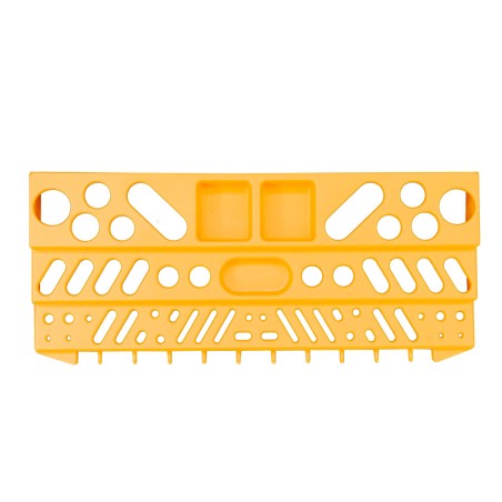 Panneau porte Outils 50 x 100 x 1.7cm Kit modulable 2 panneaux perforés 1 étagère porte-outils + 50 crochets Assortis