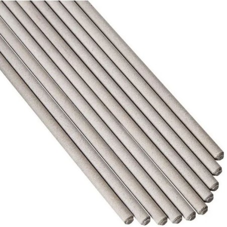 Electrodes de soudure 2.5 x 300mm INOX qualité 308 LSI Lot de 10 Baguettes enrobées INE