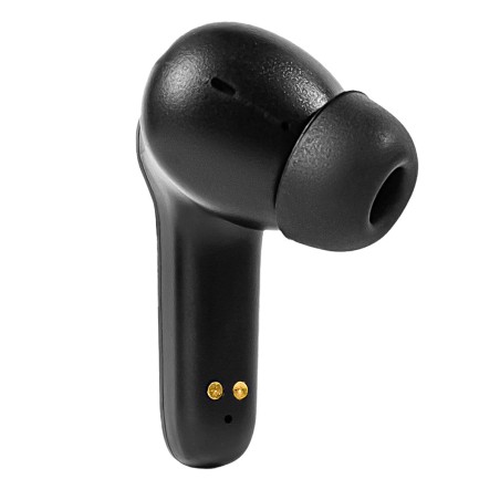 Ecouteurs Bluetooth sans fil noir Réduction de bruit Portée 10m autonomie 4-5h IP55 IOS Android CAT