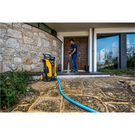 Nettoyeur haute pression 130 bar  1800W Induction Lance laiton Tuyau 5m Réservoir détergent VITO