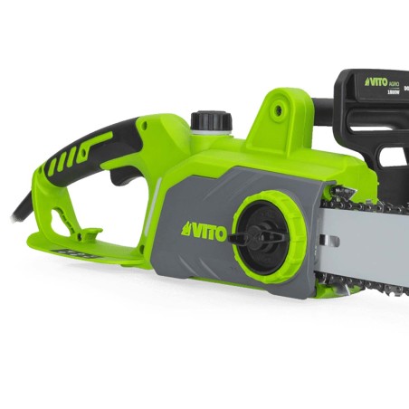 Tronçonneuse électrique 1800W avec Guide oregon 40CM Frein automatique VITO