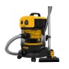 Aspirateur Plâtres Eau et Poussières 1200W Cuve 25L Professionnel Chantier Atelier VITO