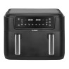 Friteuse sans huile Air fryer 10 Litres 2 Bacs 2400W Friteuse à air chaud sans PFAS