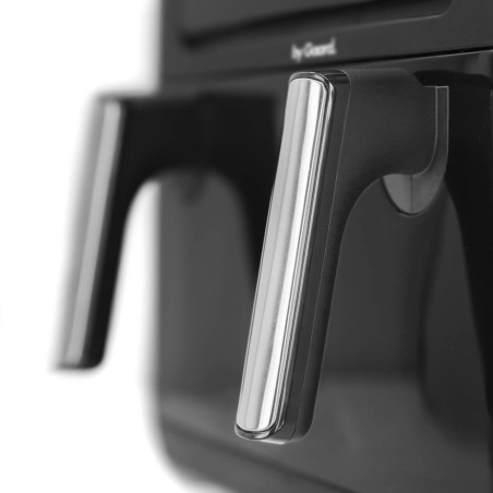 Friteuse sans huile Air fryer 10 Litres 2 Bacs 2400W Friteuse à air chaud sans PFAS