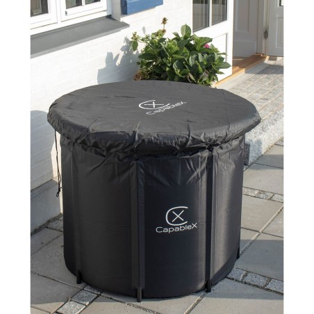 Bain de glace 420L Ø85 x 75 cm Récupération Musculaire Sportif Bain froid Portable Boost le système immunitaire Ice bath
