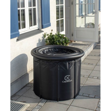 Bain de glace 420L Ø85 x 75 cm Récupération Musculaire Sportif Bain froid Portable Boost le système immunitaire Ice bath
