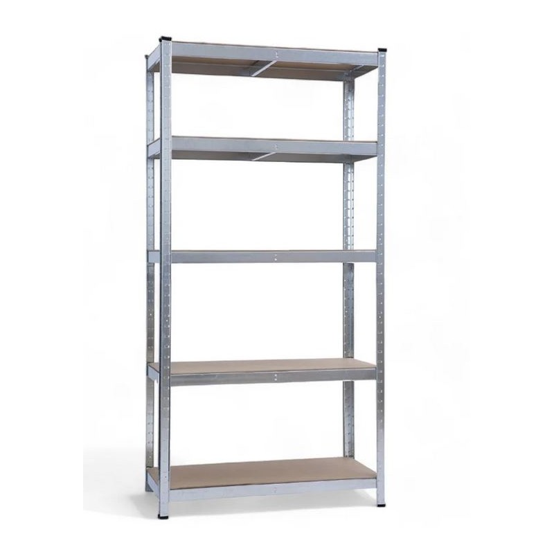 Etagères métal 90 x 40 x h180cm à 5 plateaux Structure Acier galvanisé Charge 175Kg / étage
