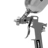 Pistolet à peinture 3 - 5 bar Réservoir 600ml Filetage Air 1/4-6mm Raccord rapide VITO